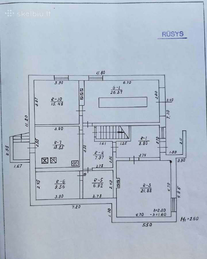 Erdvus namas su ūkiniu Ukmergėje, Bugenių g. - nuotraukos Nr. 13