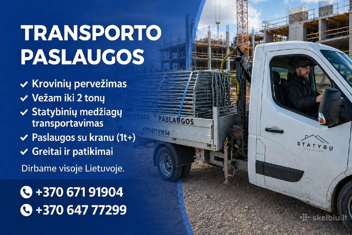 Transporto paslaugos (su fiskaru)