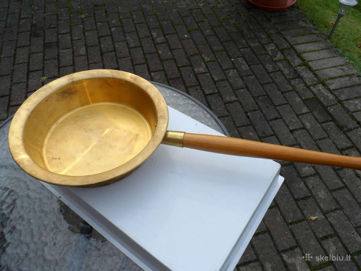Vintažinis žalvarinis indas
