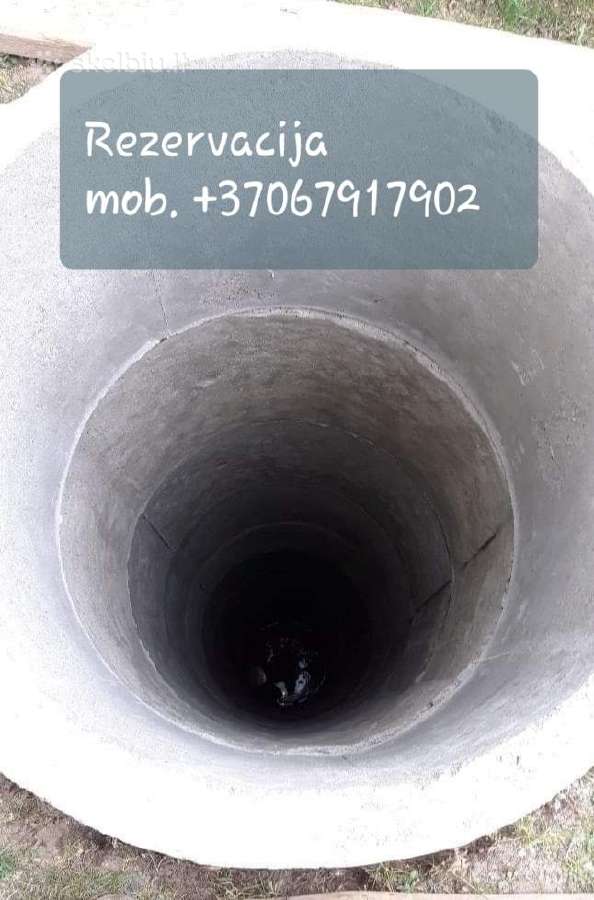 Kasame, valome, giliname ir remontuojame šulinius