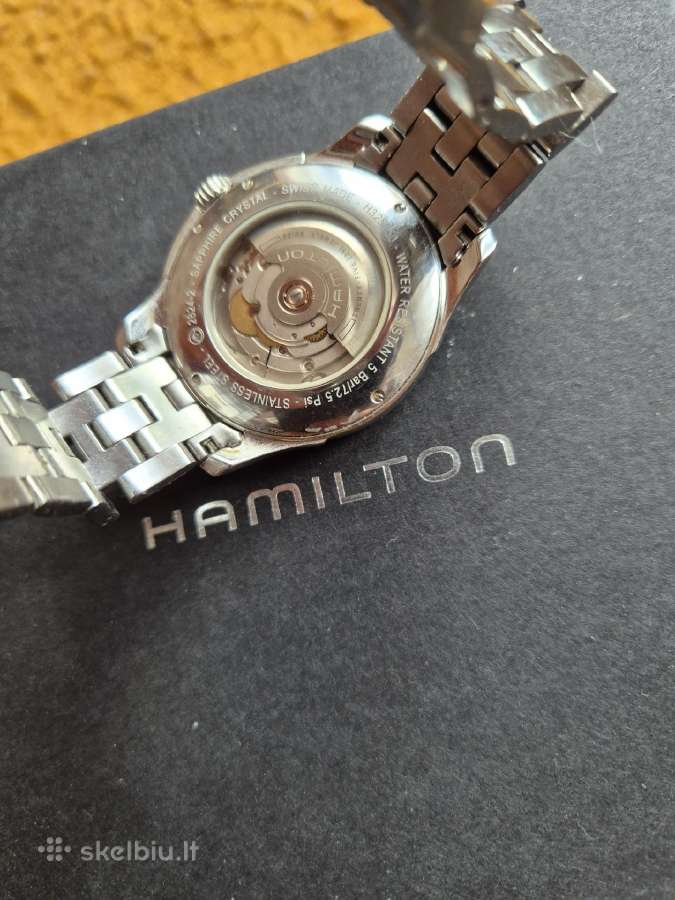 Hamilton Automatas,originalas. Dezute,dok. 649e. - nuotraukos Nr. 2