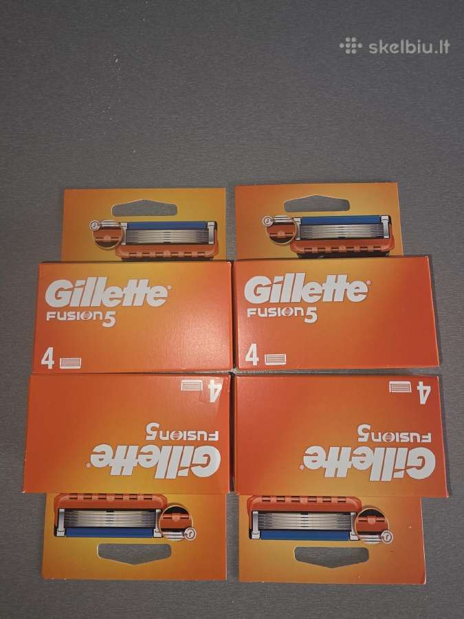 Gillette fusion5 po 9.50 euro originalai vokiski