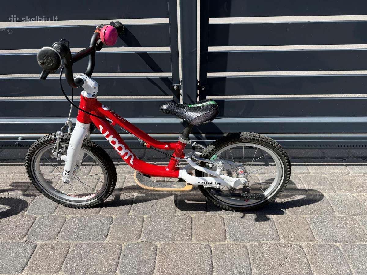 Woom 1 Plus Go 14 Red
