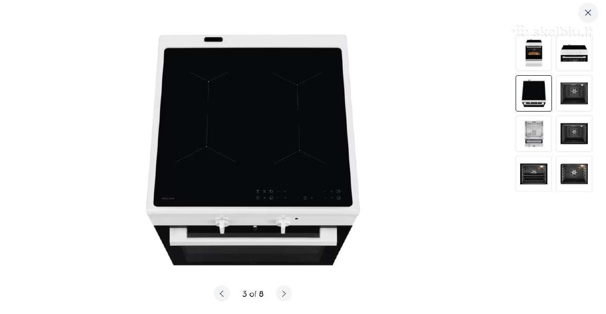 Electrolux elektrinė viryklė - Lki64406nw - nuotraukos Nr. 2