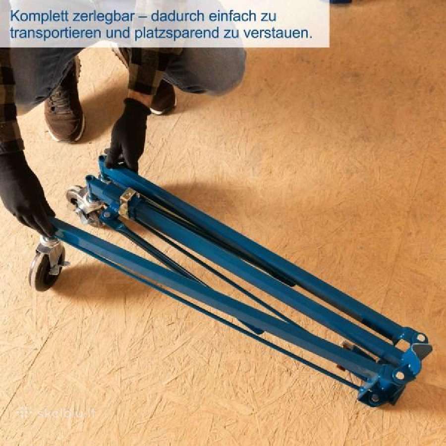 Gipso kartono plokščių keltuvas Scheppach Tbl400 - nuotraukos Nr. 5