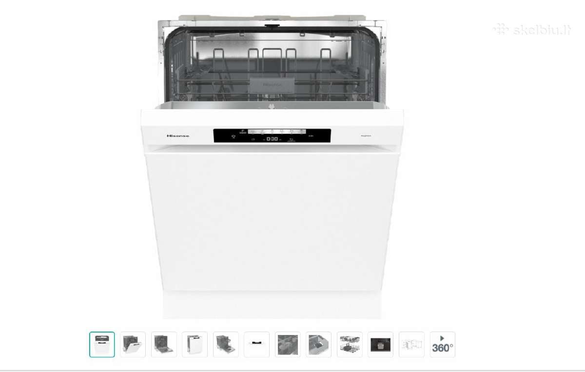 Hisense integruojama indaplovė H2bu642dw - nuotraukos Nr. 2