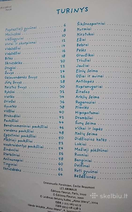 Atsakymai į vaikų klausimus. Gyvūnai - nuotraukos Nr. 2