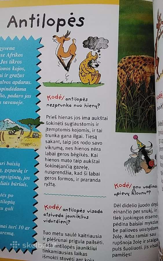 Atsakymai į vaikų klausimus. Gyvūnai - nuotraukos Nr. 7