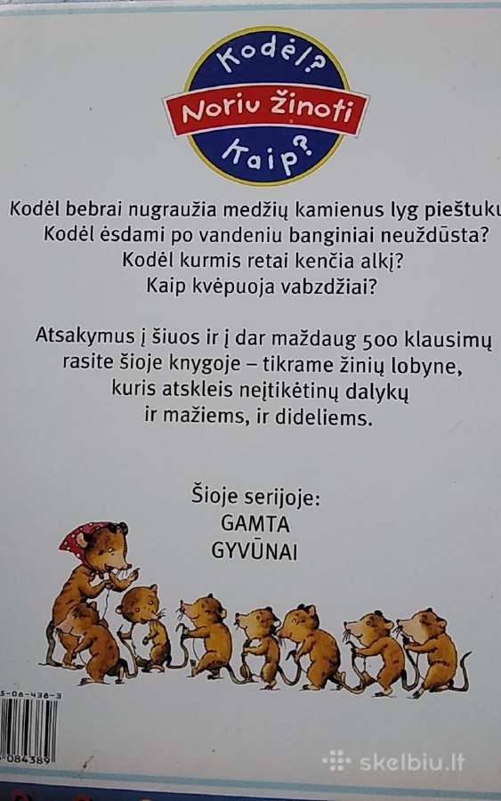 Atsakymai į vaikų klausimus. Gyvūnai - nuotraukos Nr. 10