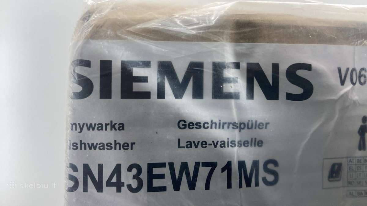 Sn43ew71ms – Siemens indaplovė - nuotraukos Nr. 5