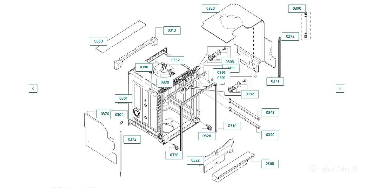 Sn43ew71ms – Siemens indaplovė - nuotraukos Nr. 9