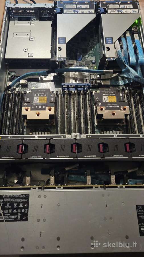 Hp Dl380 G10 2x8260+128gb RAM Ddr4 2x800gb Sas SSD - nuotraukos Nr. 2