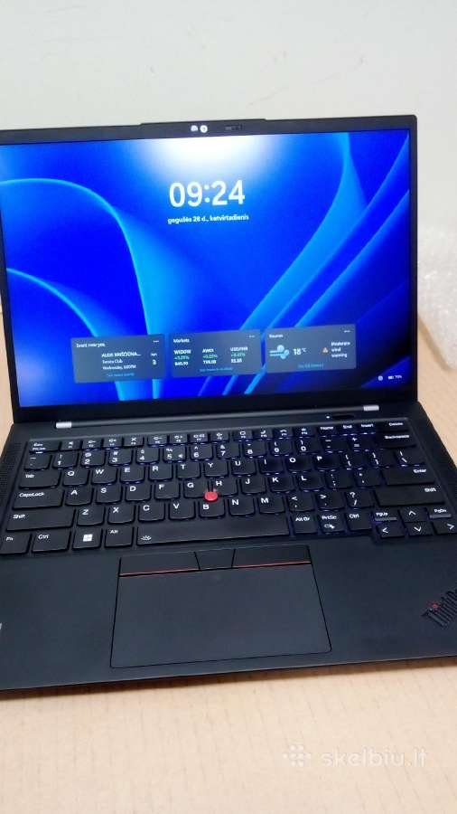 Thinkpad X1 Carbon Gen 11 i7-1355u 32gb /garantija - nuotraukos Nr. 5