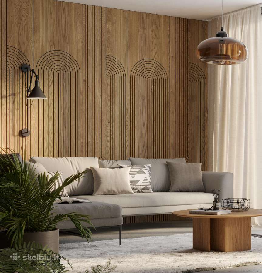 Frezeruoti sienų paneliai 60x275cm nuo 236€ - nuotraukos Nr. 4