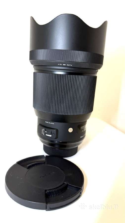 Sigma 85mm F1.4 Dg Hsm Art Nikon - nuotraukos Nr. 3