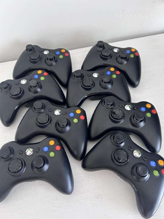 Xbox 360 pultai - controllers