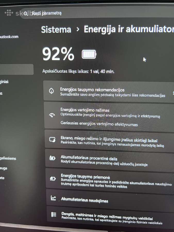 Msi Katana 3070ti i7-12700h 240hz - nuotraukos Nr. 6