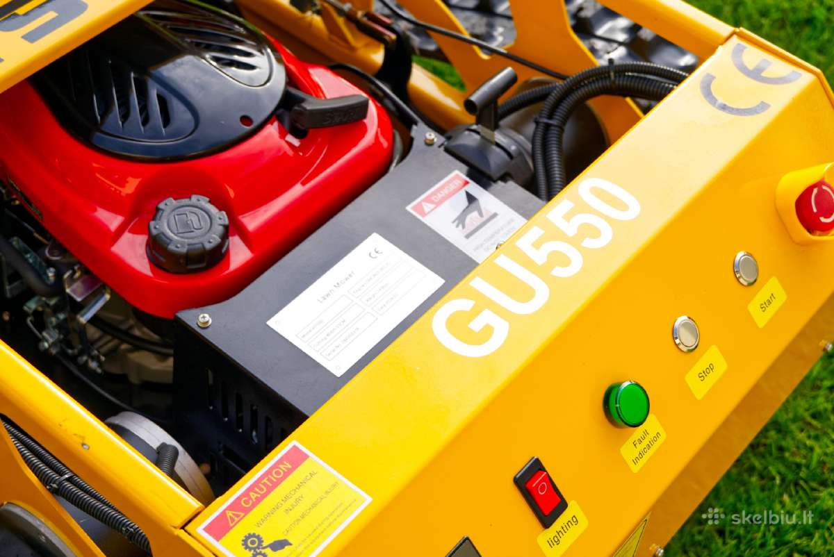 Žoliapjovė Robotas Gust 550 - nuotraukos Nr. 15