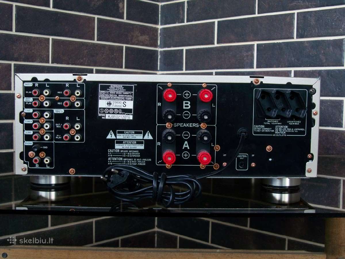 Pioneer Sa 8800. CX-7000. A 701r, 676. S-5pc. - nuotraukos Nr. 17