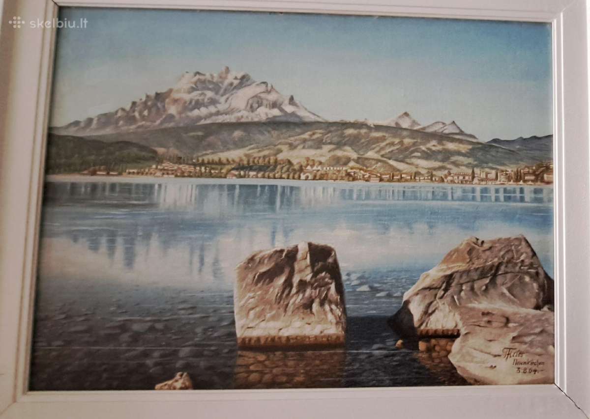 Tapyti paveikslai. Astros. Arno Lenke. Lucerne