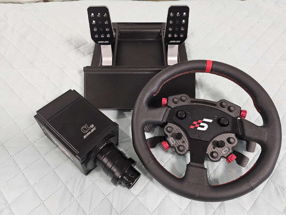 Komplektas Simagic Alpha mini + GT Pro Hub + P500