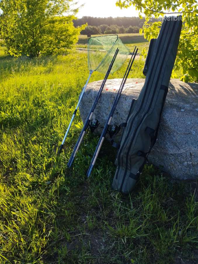 Dugninės meškerės feeder 390/150