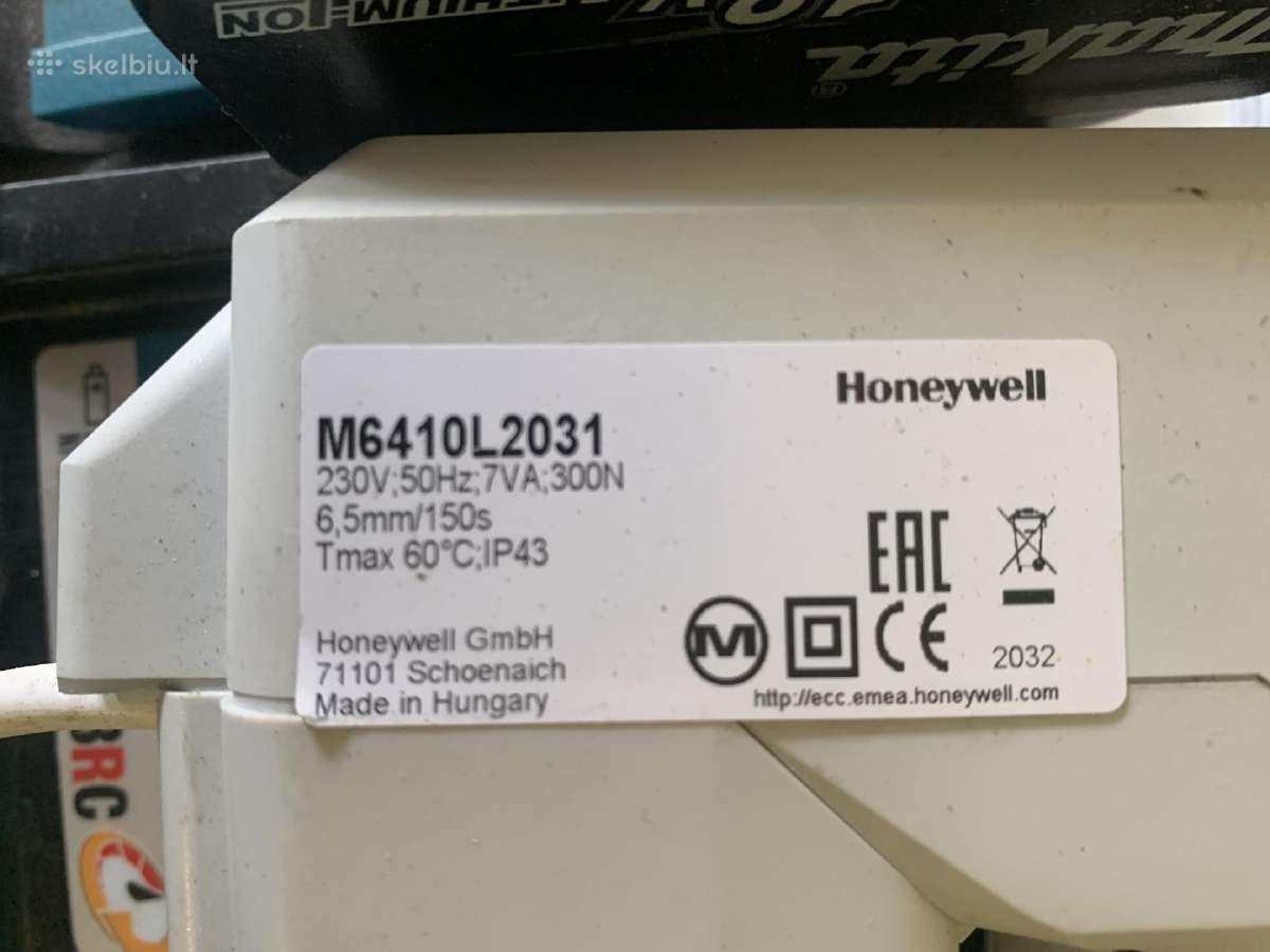 Honeywell M6410l2031 elektrinė pavara