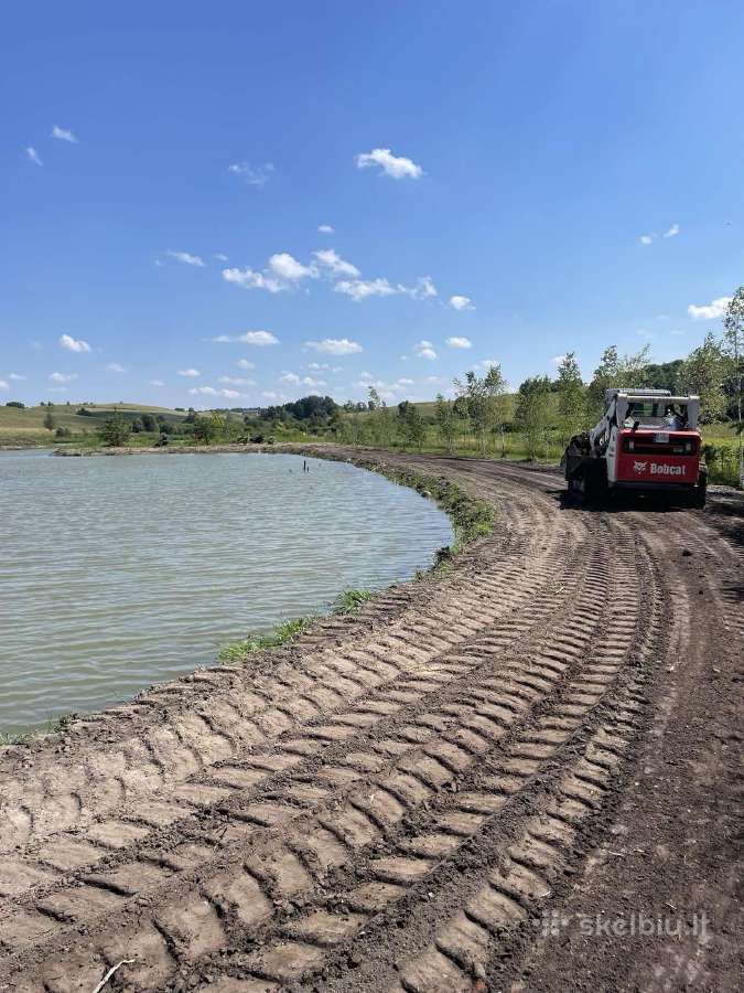 Sklypų lyginimas, gerbūvio ir žemės darbai Vilniuj
