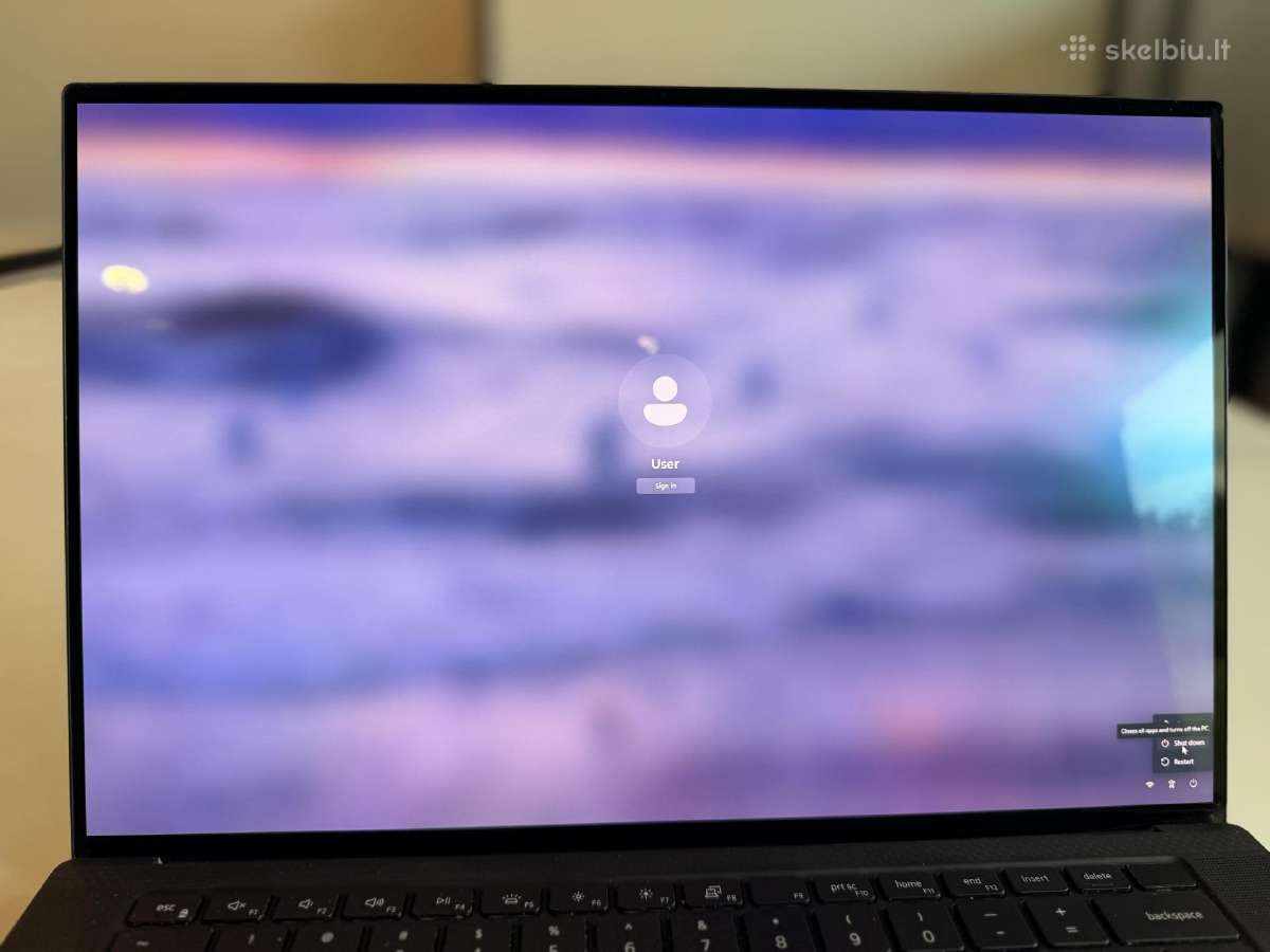 Dell Xps 15,6" 9520 Oled i9 64gb 2tb Rtx3050ti W11 - nuotraukos Nr. 2