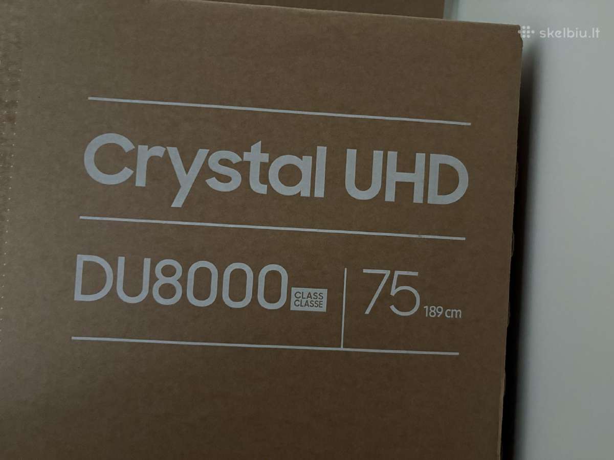 Crystal Uhd Du8000 Televizorius Pigiausia kaina! - nuotraukos Nr. 3