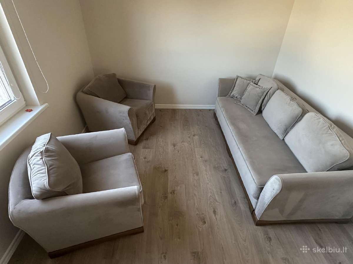 Sofa su foteliais