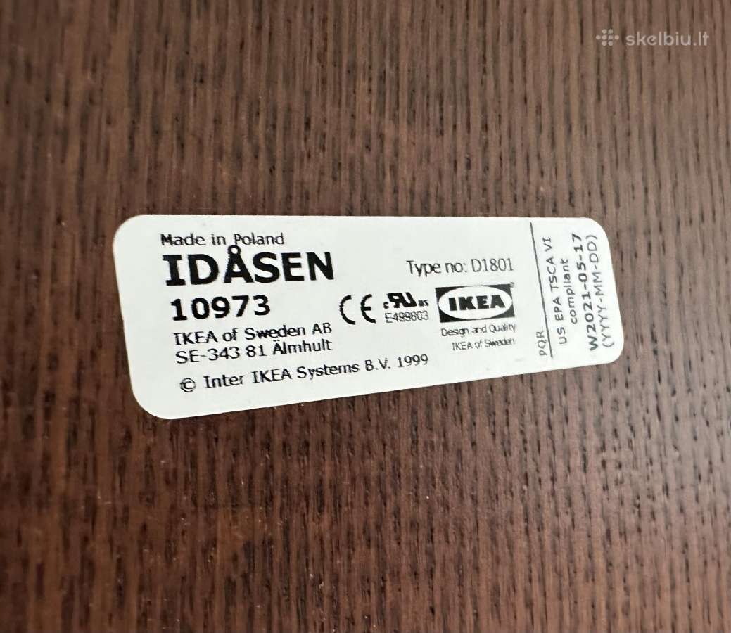 Ikea Idsen stalviršis 16080 - gera būklė - nuotraukos Nr. 5