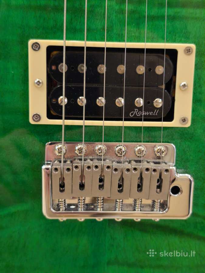 Harley Benton Cst-24t Emerald Flame elektrinė gita - nuotraukos Nr. 5