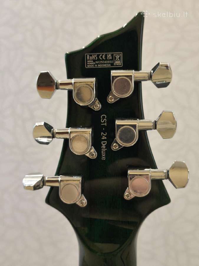 Harley Benton Cst-24t Emerald Flame elektrinė gita - nuotraukos Nr. 6