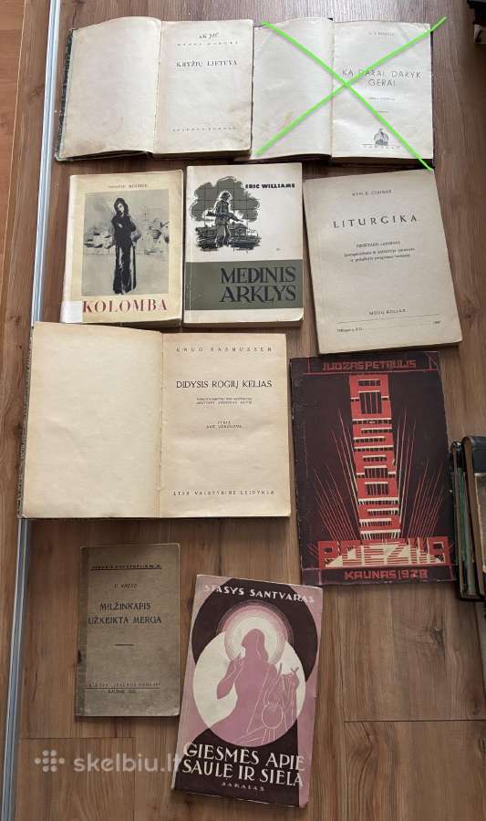 Senos knygos, žurnalai, vadovėliai, Amerikoje leis