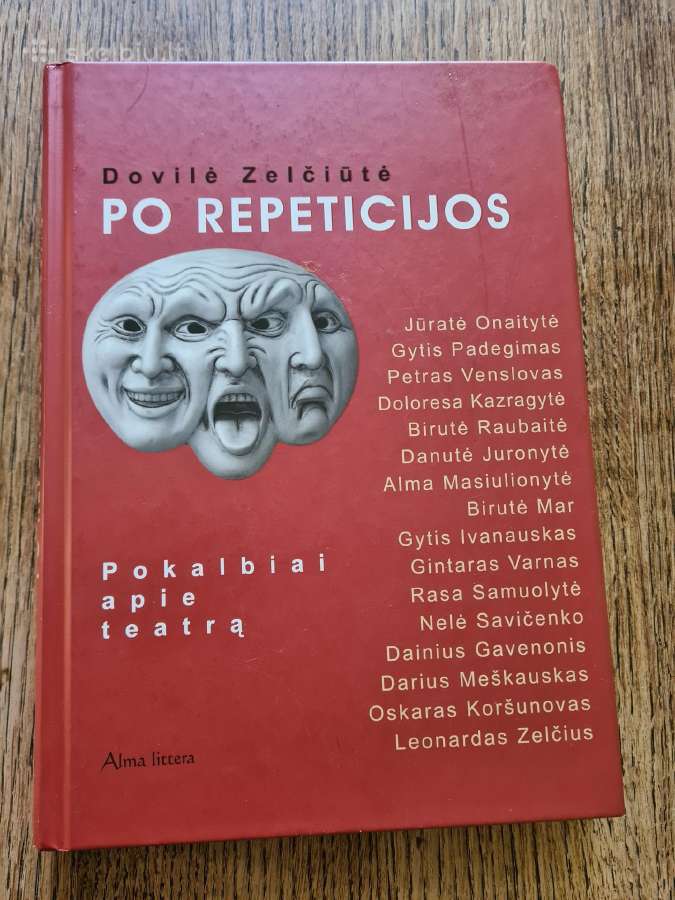 Po repeticijos. Pokalbiai apie teatrą, D. Zelčiūtė