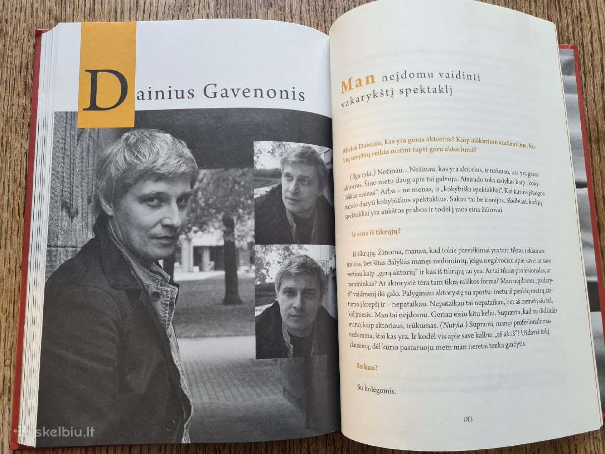 Po repeticijos. Pokalbiai apie teatrą, D. Zelčiūtė - nuotraukos Nr. 10