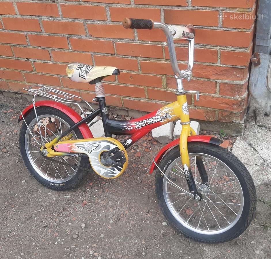 Vaikiškas dviratis harley davidson