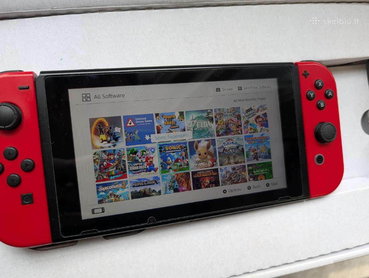 Atrištas Nintendo Switch su 20 žaidimų - nuotraukos Nr. 4