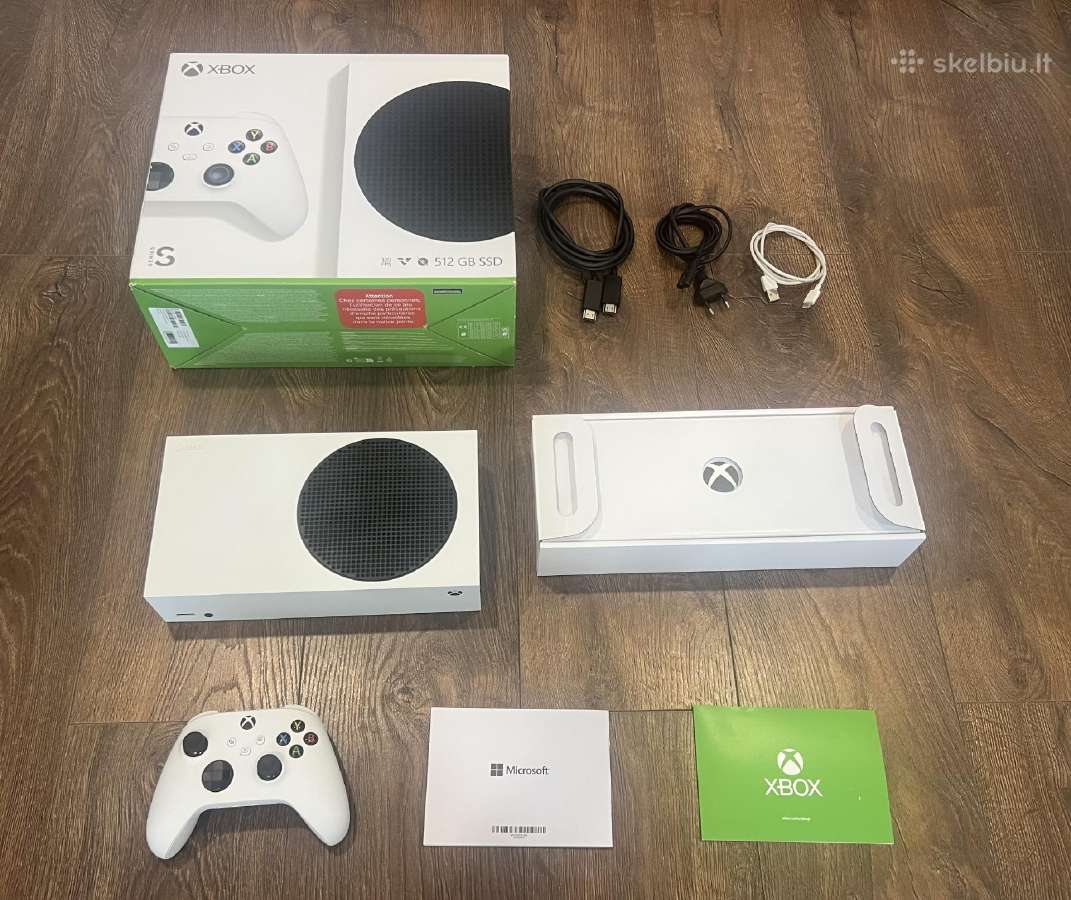 Žaidimų konsolė Xbox Series S 512gb Balta