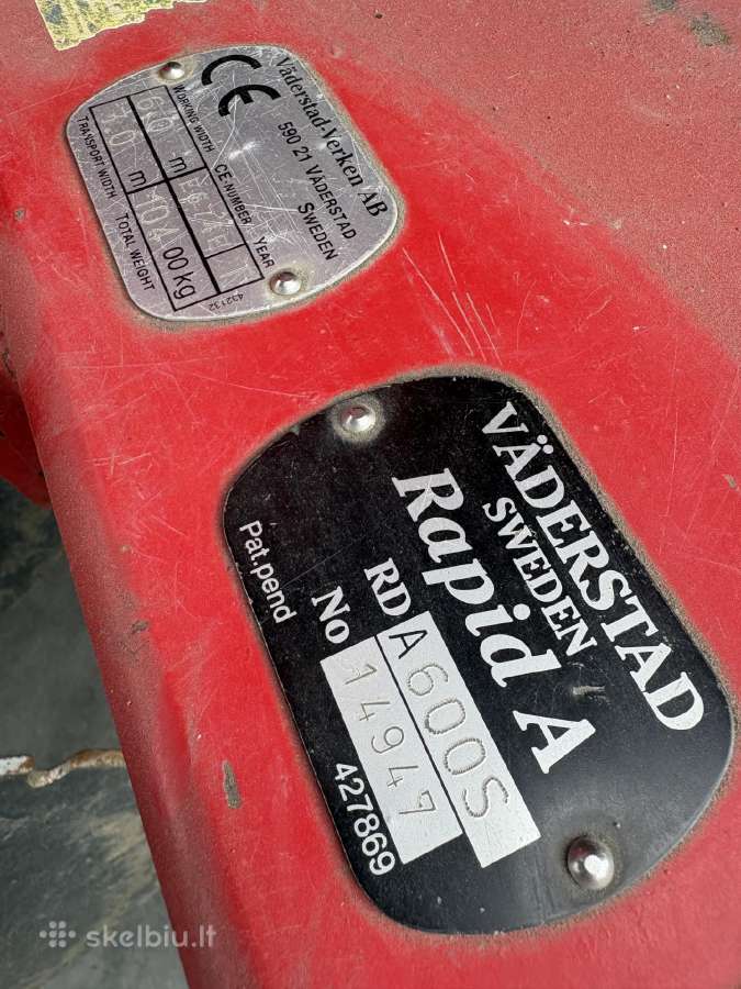 Väderstad Rapid 600as Pneumatinė sėjamoji - nuotraukos Nr. 17