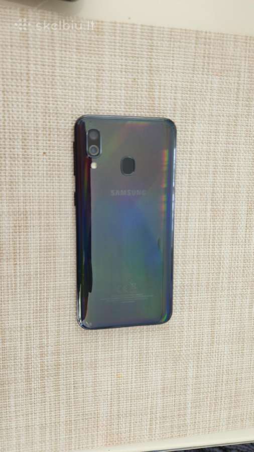 Samsung a40 4gb RAM 64gb atmintis - nuotraukos Nr. 4