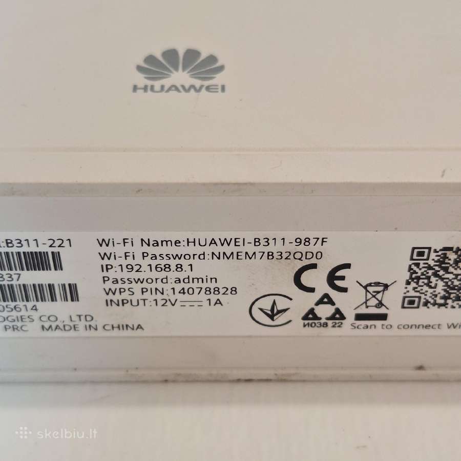 Huawei maršrutizatorius - nuotraukos Nr. 4