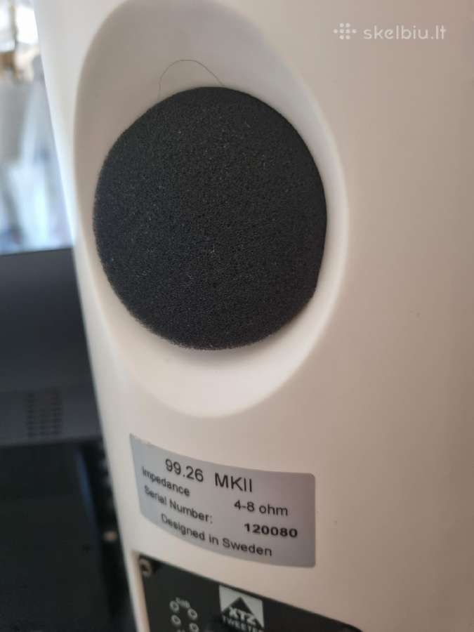 Audio monitorinės kolonėlės Xtz 99.26 Mkll - nuotraukos Nr. 13