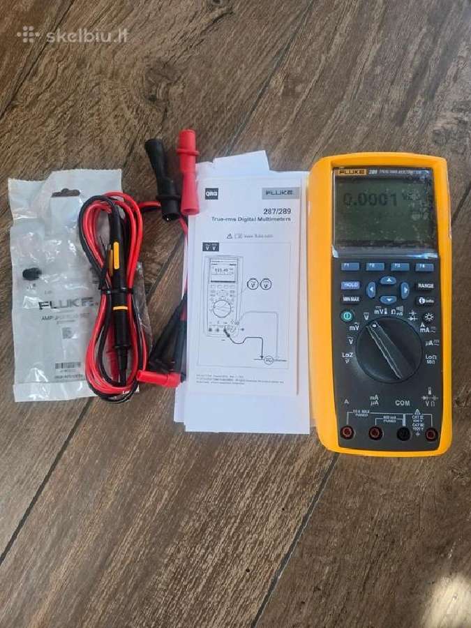 Fluke 289 true Rms pramoninis multimetras
