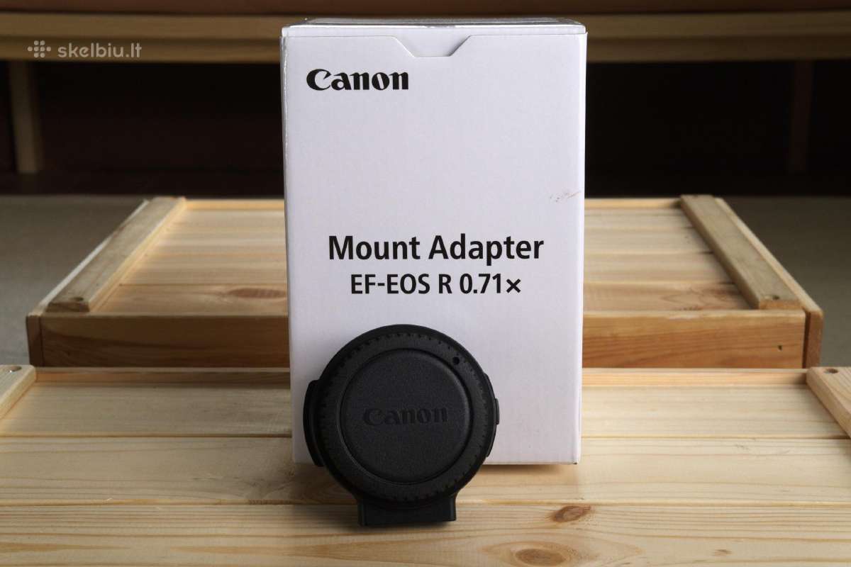 Canon Ef-rf 0.71x adapteris / speedbooster