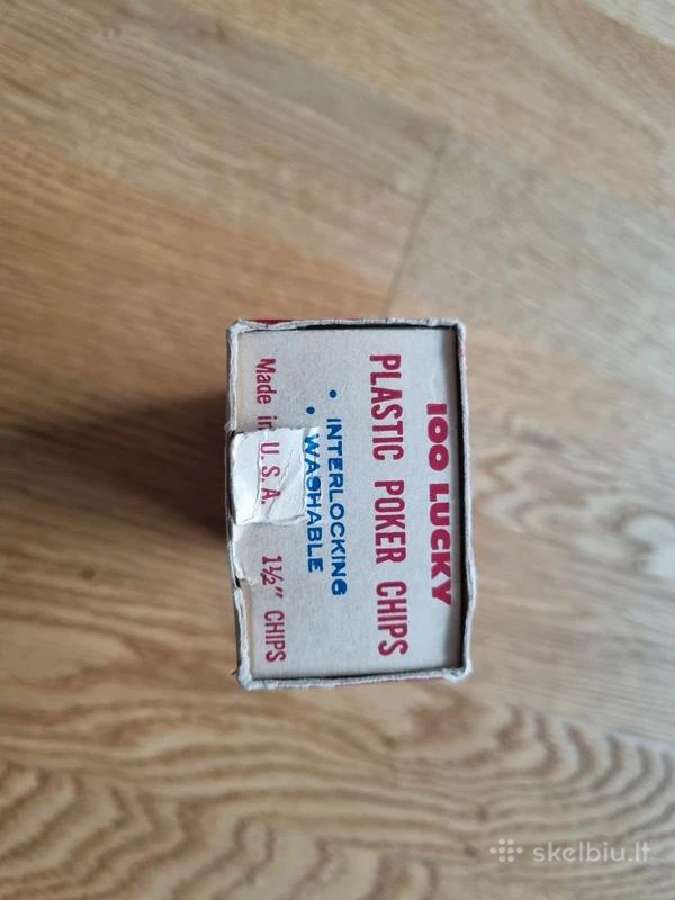 100 vnt. vintage pokerio žetonų - nuotraukos Nr. 4