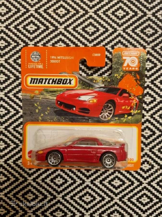 Matchbox Mitsubishi 3000gt modeliukas - nuotraukos Nr. 2