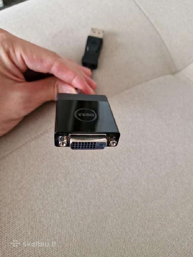 Originalus Dell Displayport į Dvi adapteris - nuotraukos Nr. 3