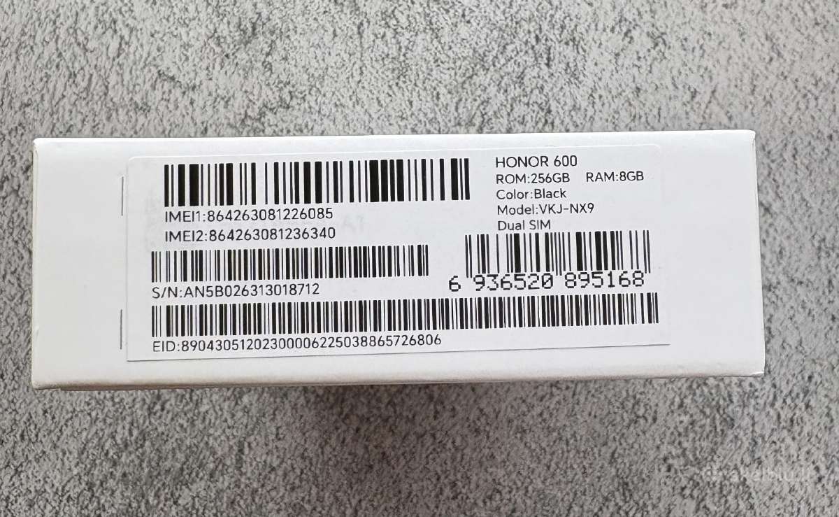 Honor 600 l Naujas - nuotraukos Nr. 3